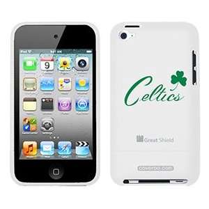  Boston Celtics Text with Clover on iPod Touch 4g 