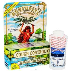  Humphreys Natural Homeopathic Remedies Cough Control #7 