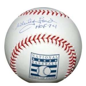  Whitey Ford Autographed Ball   HOF IRONCLAD & Sports 