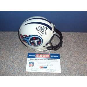  Courtney Roby Autographed Helmet   PSA DNA Sports 