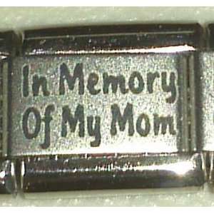  In Memory of my Mom Laser Italian Charm Charms