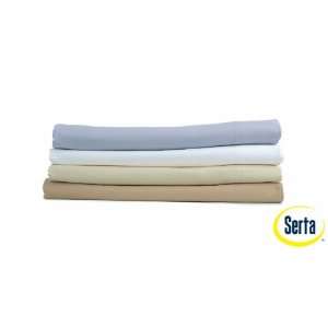  Serta Perfect Sleeper 310 Cotton Rich Sheet Set White 
