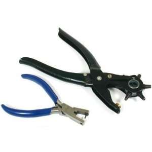  2 Wrenches Leather Hole Punch Plier Tools Arts, Crafts & Sewing