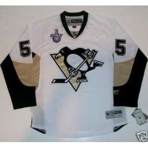 Sergei Gonchar Pittsburgh Penguins 08 Cup Jersey Rbk   Small