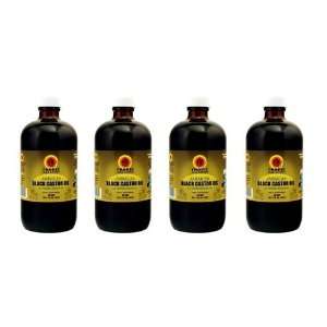  Jamaican Black Castor Oil 8 oz (Pack of 4) Beauty