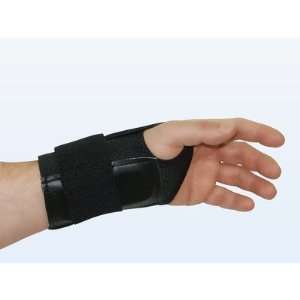 Elastic Hand and Wrist Support with Stay in Black Size Large, Model 