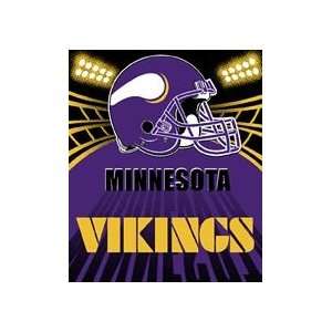   Minnesota Vikings Fleece Throw (Shadow Series)