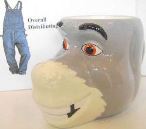 Disney Shrek Donkey Sculpted Mug New with Tag  