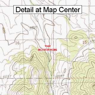   Quadrangle Map   Yost, Utah (Folded/Waterproof)