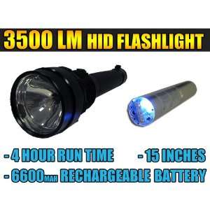  3500lm HID Flashlight 