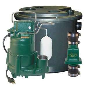 ZOELLER 131 0001 Drain Pump System,1/2 HP,115 V,9.4 A 