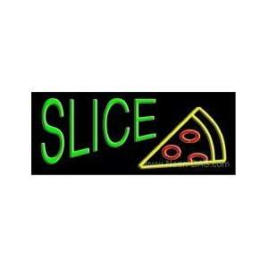  Slice of Pizza Neon Sign 13 x 32