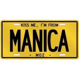   AM FROM MANICA  MOZAMBIQUE LICENSE PLATE SIGN CITY