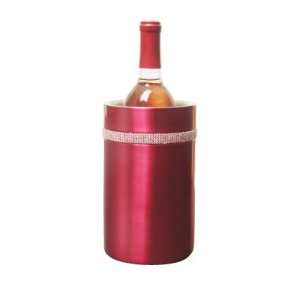  Crystal Wine Cooler   Pink