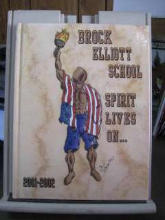 2002 Brock Elliott School Yearbook Manteca, CA  