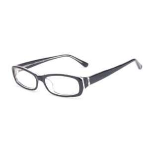  HT035 prescription eyeglasses (Black/Clear) Health 