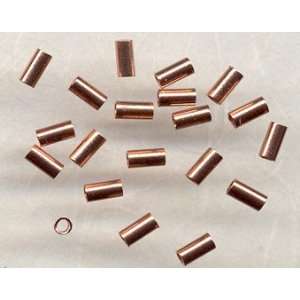  Copper Seamless Crimp Tube   3x6mm Arts, Crafts & Sewing