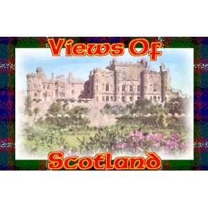   Card Sights of Scotland Culzean Castle in Watercolour