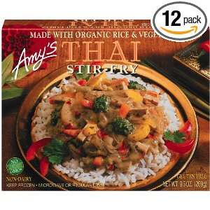 Amys Thai Stir Fry, Organic, 9.5 Ounce Grocery & Gourmet Food