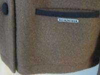 Geiger Austria boiled wool blazer jacket 34 4 6 S small  