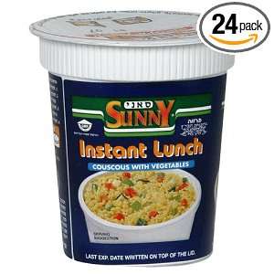Oxygen Sunny Instant Lunch, Couscous with Vegetables, 2.96 Ounce 