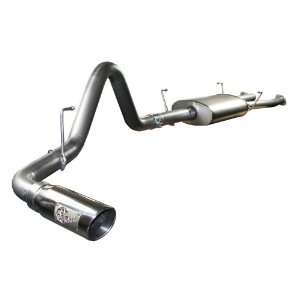   409 Stainless Steel Cat Back Exhaust System for Toyota Tundra V8 4.7L