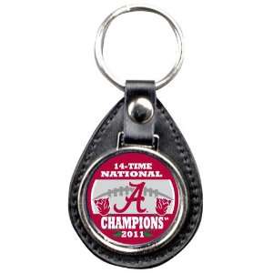   2011 BCS National Champions Leather Key Fob   