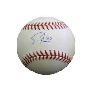  Scott Thorman autographed Baseball