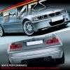 CSL M3 style Front Bumper & Rear Bumper & Side Skirts for BMW E46 2D 