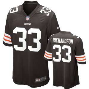  Trent Richardson #1 Draft Pick Youth Jersey Cleveland Browns 