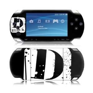   MusicSkins MS DBLK10014 Sony PSP Slim  D Block  Logo Skin Electronics