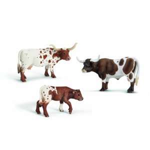  Schleich North America Texas Long Horn Set Toys & Games