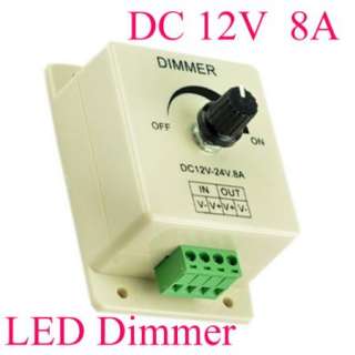 12V/24V 8A PIR Sensor LED Switch/Dimmer LED Strip light Dimmer 