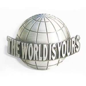  New The World Is Yours Scarface Belt Buckle T 035 