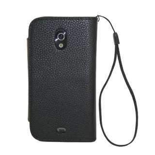 Black Wallet Leather Case Cover Card Slot for Samsung Galaxy Nexus 