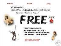 Custom Guitar Lessons, Learn FREE style  
