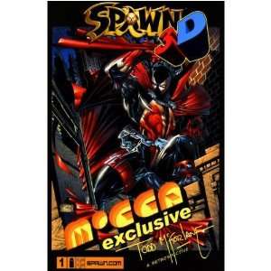  Spawn #1 in 3D Comic MOCCA Exclusive   Limited Edition Museum 