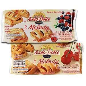 ASOLO DOLCE MELODY STRUDELS FRUIT FILLED Grocery & Gourmet Food