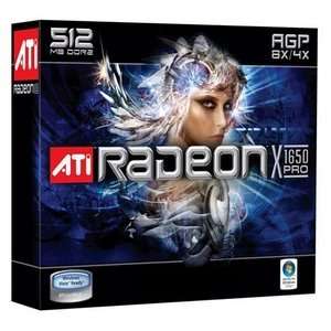  Visiontek Radeon X1650 PRO Graphics Card. RADEON X1650PRO 512MB AGP 