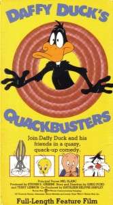 VHS  DAFFY DUCKS QUACKBUSTERS  