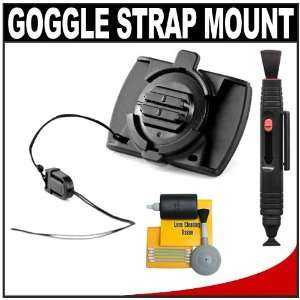  Contour Goggle Strap Mount with Lenspen + Cleaning Kit for 