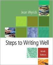   to Writing Well, (1413001084), Jean Wyrick, Textbooks   