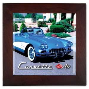  58 Corvette Ceramic Wall Decoration