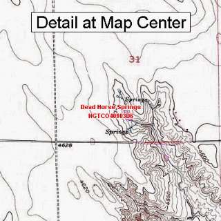   Map   Dead Horse Springs, Colorado (Folded/Waterproof) Sports