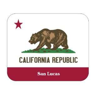  US State Flag   San Lucas, California (CA) Mouse Pad 