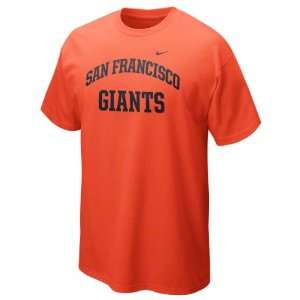 San Francisco Giants Orange Nike 2012 Arch T Shirt Sports 
