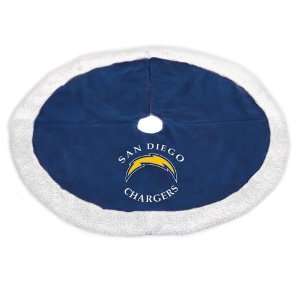  San Diego Chargers Tree Skirt