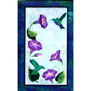  6182 PT Glorious Hummingbirds Quilt Pattern by England 