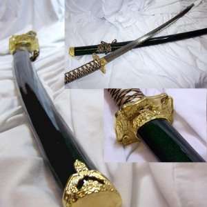  Green Sword of the Dragon Samurai 