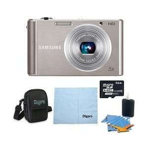  Samsung 4 GB Bundle ST76 16 MP 5X Compact Digital Camera 